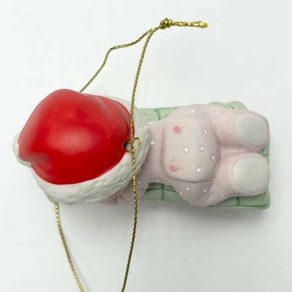 🌨️❄️🔴Precious Moments - Baby’s 1st Christmas (2021) Porcelain Ornament - Picture 15 of 17